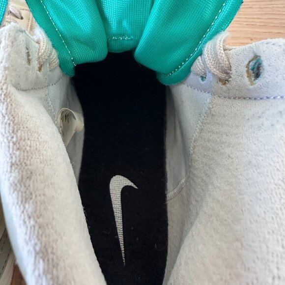 Men's Nike By You Size 6 Blazer Mid '77 Green White Retro Swoosh - Picture 11 of 13